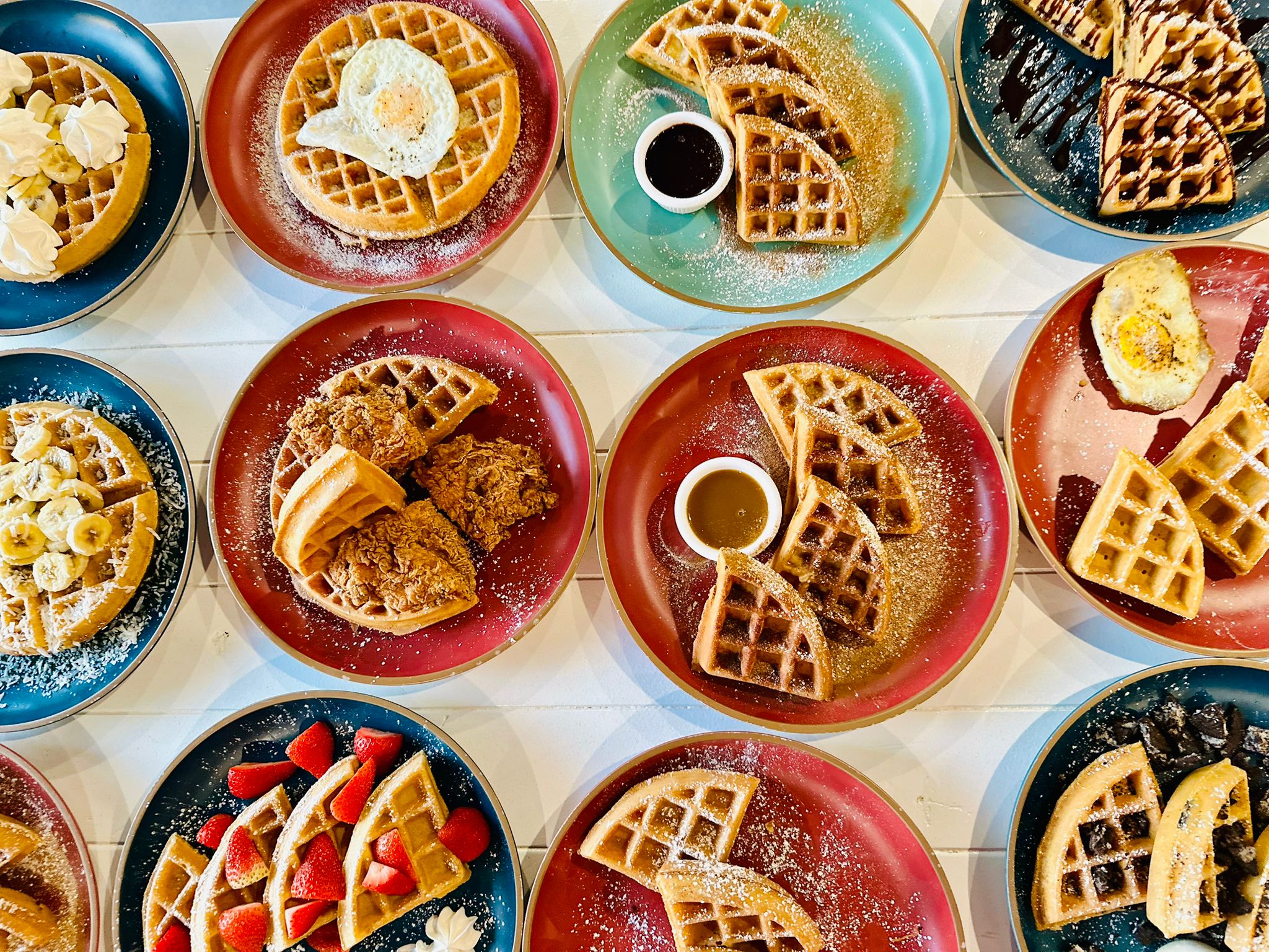Main menu image - multiple waffles